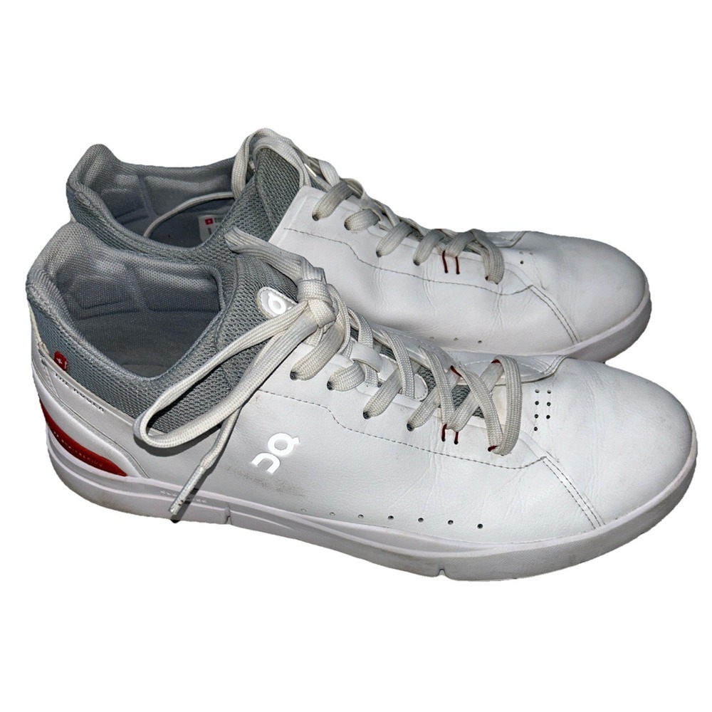 On Cloud The Roger‎ Cloudtec Men's Size 12 White Shoes